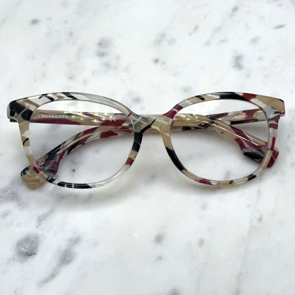 Burberry B 2291 3792 / BY1649374 Striped Check Eyeglasses Frames Only 53-17-140